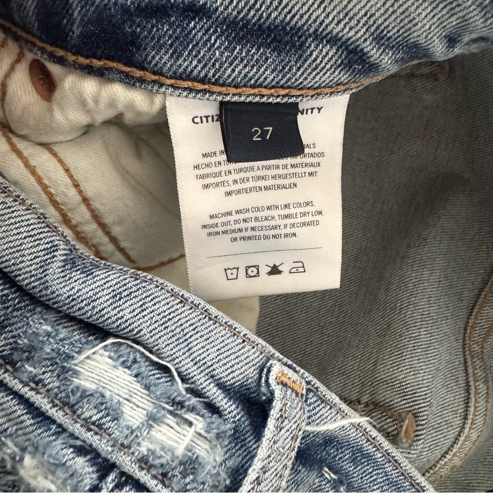 Citizens of Humanity Marlee High Rise Relaxed Taper Jeans Size 27 - Picture 10 of 14